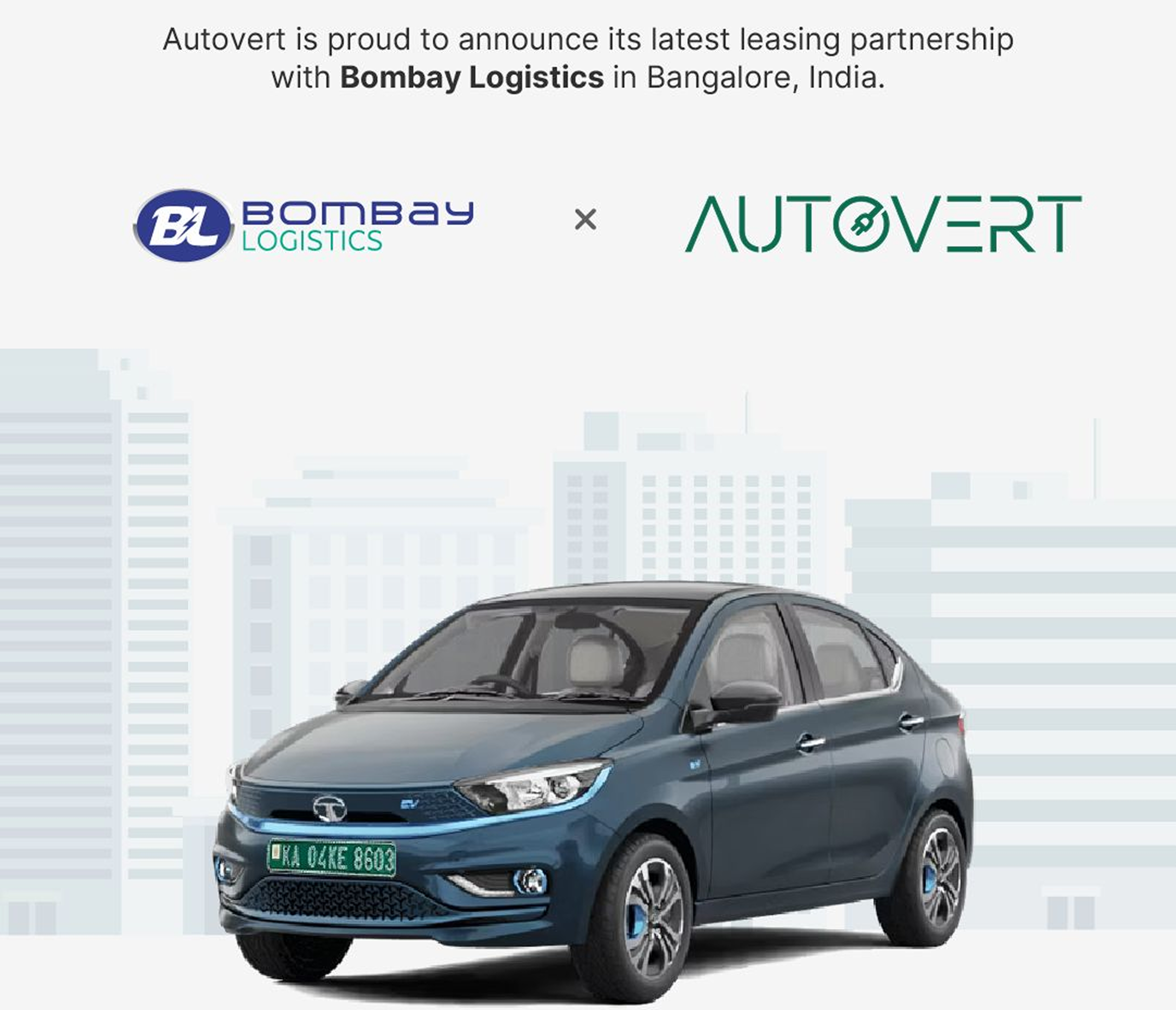 Autovert and Bombay Logistics Tata Tigor EV leasing update